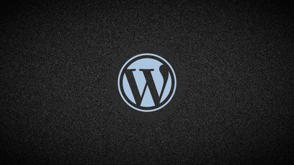Presentation of WordPress logo
